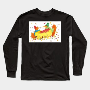 Fall Foxes Long Sleeve T-Shirt